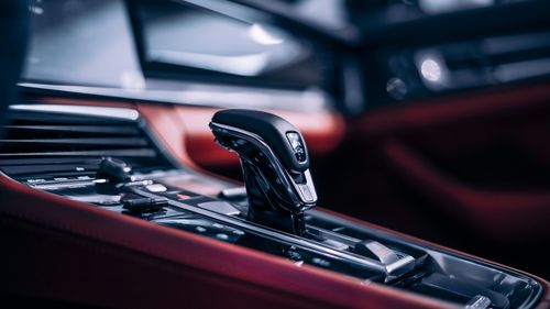 A finished interior with conditioned leather and clean trim