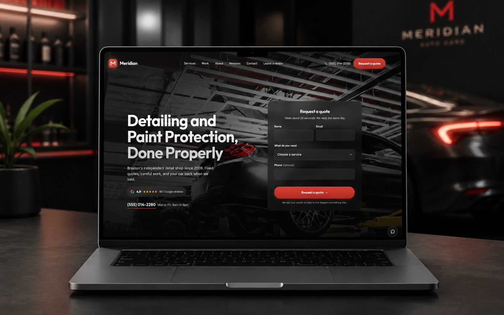 Local Lead Engine Showcase — a GT Studios template